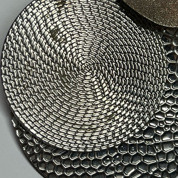 Beautiful Silver 3 layer Earrings - Picture 2 of 2